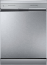 Midea MDWPF1233C(S)-WG-UK 12 Place Setting Freestanding 60cm Dishwasher - Silver