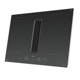 Midea Even Pro MIH7480Y225GKH1 80cm Induction Extractor Hob - Black