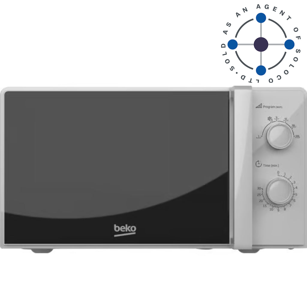 Beko MOC20100SFB 700W 20 Litre Compact Microwave - Silver