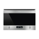 Smeg MP322X1 Classic 22 Litre Built In Microwave with Grill in Stainless Steel