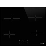 Smeg SE264TD2 Ceramic Hob - Black