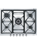 Smeg SE70SGH-5 70cm Gas Hob - Stainless Steel