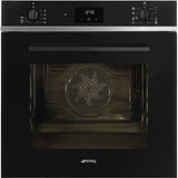 Smeg SF6400TB 60cm Cucina Single Oven in Black