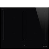 Smeg SIM3644D 60cm Eclipse Induction Hob in Black with AutoVent 2.0