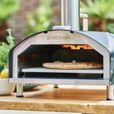 Statesman SKPO0W13SS 13 Inch Wood Pizza Oven