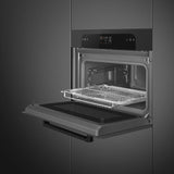 Smeg SO4202M1BI Built-In Compact Oven - Black