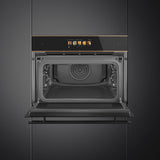 Smeg SO4606WM2PNR 45cm Dolce Stil Novo Speedwave WiFi Combi Microwave