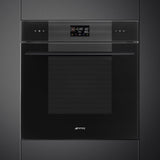 Smeg SO6102M2B3 60cm Linea Speedwave XL Combi Microwave , Black