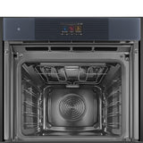 Smeg SO6104APG 60cm Linea Omnichef Single Oven, Neptune Grey
