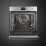 Smeg SO6302M2X 60cm Classic Speedwave XL Combi Microwave, Stainless Steel