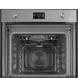 Smeg SO6302M2X 60cm Classic Speedwave XL Combi Microwave, Stainless Steel