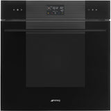 Smeg SOP6102S2PB3 60cm Linea Pyrolytic SteamOne Oven, Black