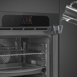 Smeg SOP6204S2PBI Pyrolytic Steam Oven - Black
