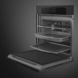 Smeg SOP6204S2PBI Pyrolytic Steam Oven - Black