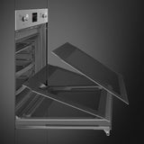 Smeg SOP6302TX 60cm Classic Pyrolytic Single Oven in Stainless Steel