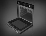 Smeg SOP6900TN 60cm Victoria Pyrolytic Single Oven, Black