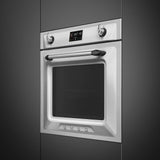 Smeg SOP6902S2PX 60cm Victoria Pyrolytic SteamOne Single Oven, Stainless Steel