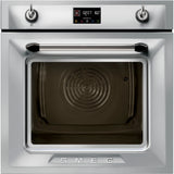 Smeg SOP6902S2PX 60cm Victoria Pyrolytic SteamOne Single Oven, Stainless Steel