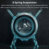 Teknix TK3W1014XW 3 Series 10kg Washing Machine with 1400rpm Spin - White