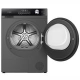 Teknix TK5HP9HS 5 Series 9kg Heat Pump Tumble Dryer - Titanium