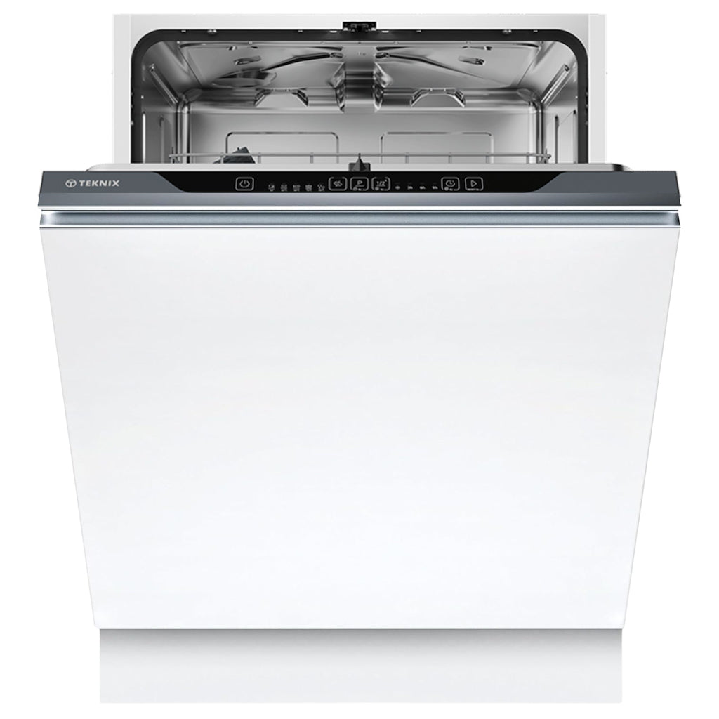 Teknix TXBD600 2 Series Fully Integrated 60cm Dishwasher - 15 Place Settings - Energy Class E