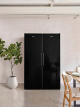 Smeg UKFS18EV2HB 60cm Freestanding Larder Fridge, Black