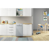 Indesit DSFE 1B10 S UK N Slimline Dishwasher - Silver