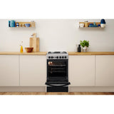 Indesit IS5G1PMSS/UK Cooker - Silver