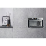 Hotpoint MD 344 IX H Built-In Microwave - Stainless Steel