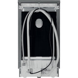 Whirlpool WSFE 2B19 X UK N SupremeClean Slimline Dishwasher A+++ 10 Place - Stainless Steel