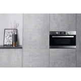 Hotpoint MD 344 IX H Built-In Microwave - Stainless Steel