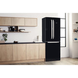 Hotpoint FFU3D K 1 Fridge Freezer - Black