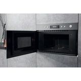 Hotpoint MN 314 IX H Built-In Microwave - Stainless Steel