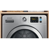 Indesit YT M11 82SS X UK 8kg Freestanding Heat Pump Tumble Dryer - Silver