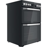 Hotpoint HDM67V9HCB/U Electric Double Cooker - Black