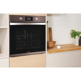 Indesit KFW 3841 JH IX UK Electric Single Built-In Oven - Stainless Steel