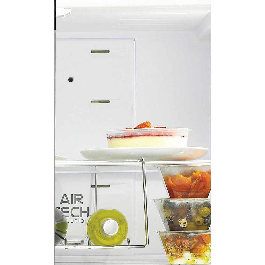Hotpoint FFU4D K 11 American Fridge Freezer - Black