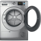 Indesit YT M11 92SS X UK 9kg Freestanding Heat Pump Tumble Dryer - Silver