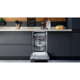 Hotpoint HI9C 3M19 C S UK Slimline Integrated Dishwasher - Silver