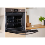 Indesit KFW 3841 JH IX UK Electric Single Built-In Oven - Stainless Steel