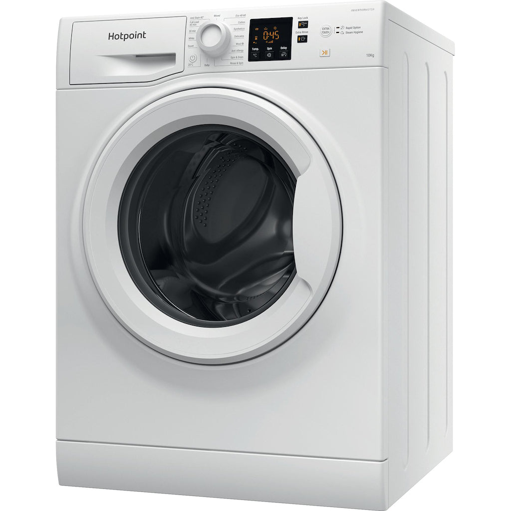 Hotpoint NSWM1045CWUKN Freestanding Washing Machine