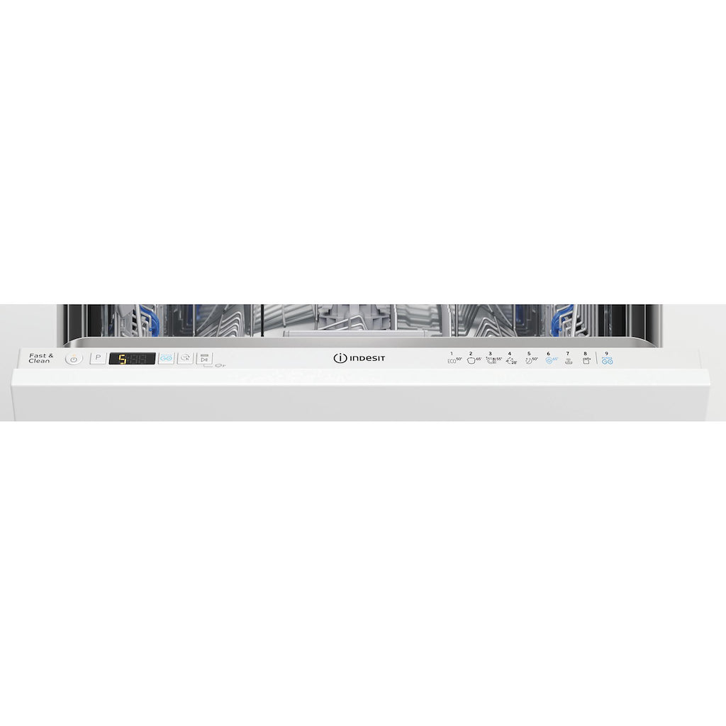 Indesit D2I HD526 UK Integrated 60cm Dishwasher - White