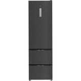 Whirlpool WHKF 6352 XBR5UK Dual No Frost 3 Door Fridge Freezer with 6th Sense - Dark Inox