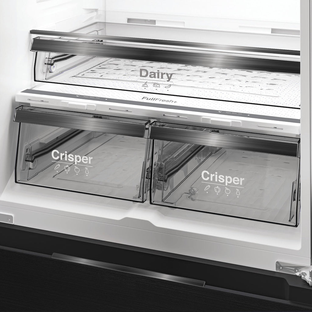Whirlpool WHG2 6513 XK4UK Dual No Frost American Fridge Freezer with Fresh Lock