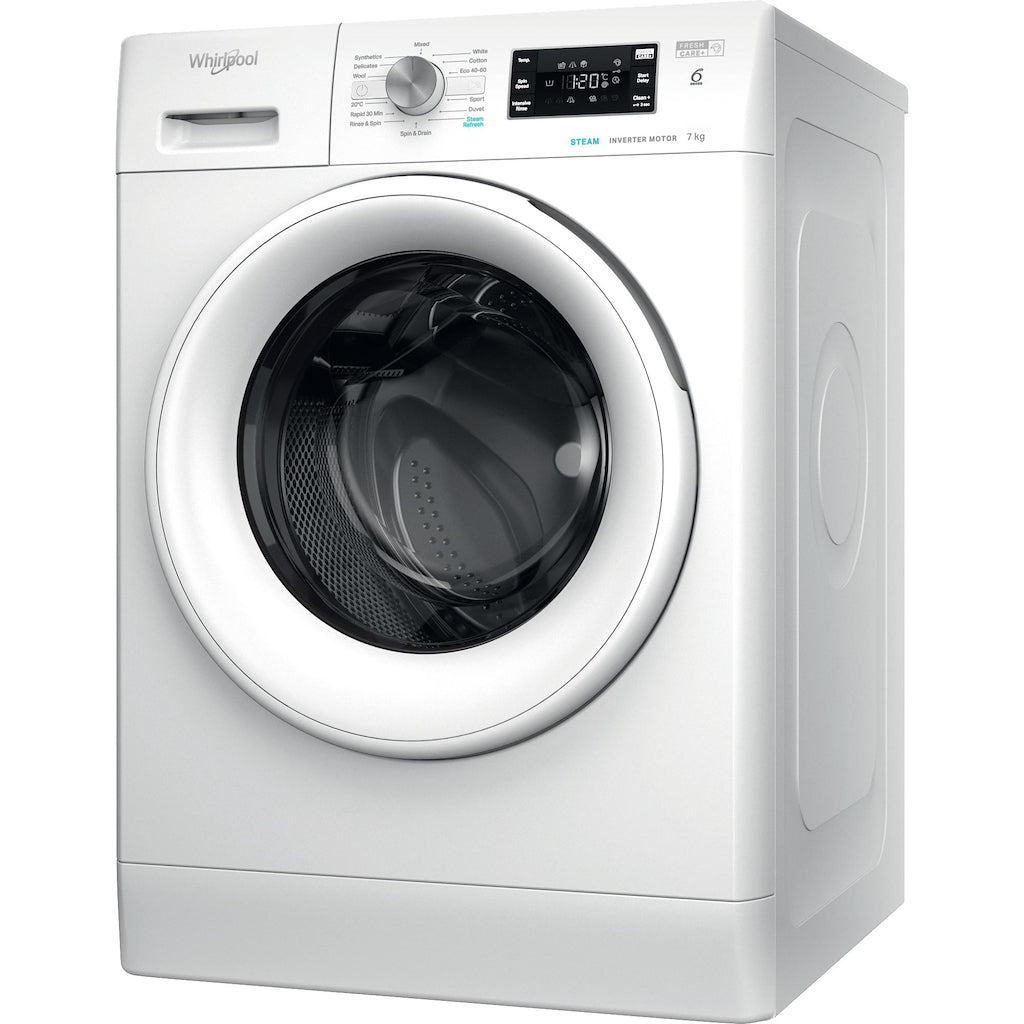 Whirlpool FFB 7438 WV UK FreshCare Washing Machine 7kg 1400rpm - White