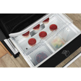 Hotpoint FFU4D K 11 American Fridge Freezer - Black