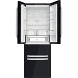 Hotpoint FFU4D K 11 American Fridge Freezer - Black