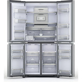 Hotpoint HQ9I MO1L UK Active 4 Door Fridge Freezer - Stainless Steel