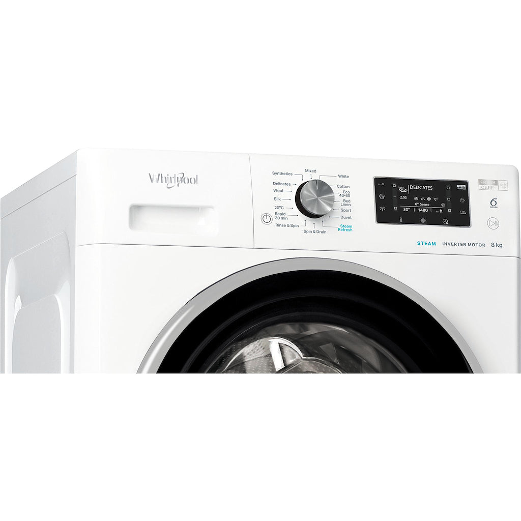 Whirlpool FFD8458BSVUKN 8kg Washing Machine