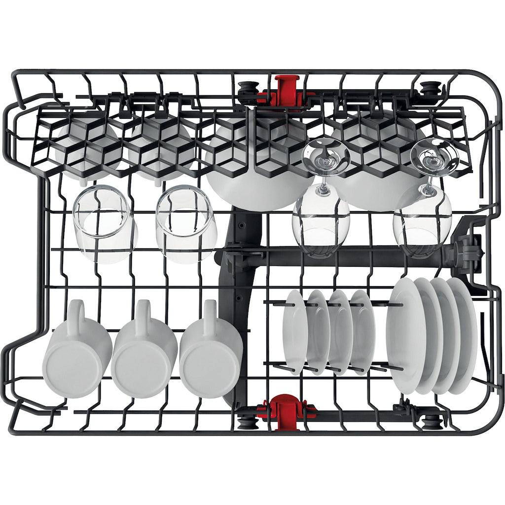 Whirlpool WSFE 2B19 X UK N SupremeClean Slimline Dishwasher A+++ 10 Place - Stainless Steel